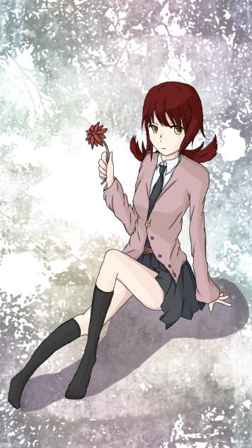 赤髪の女の子