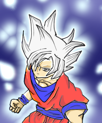 goku instint dominado