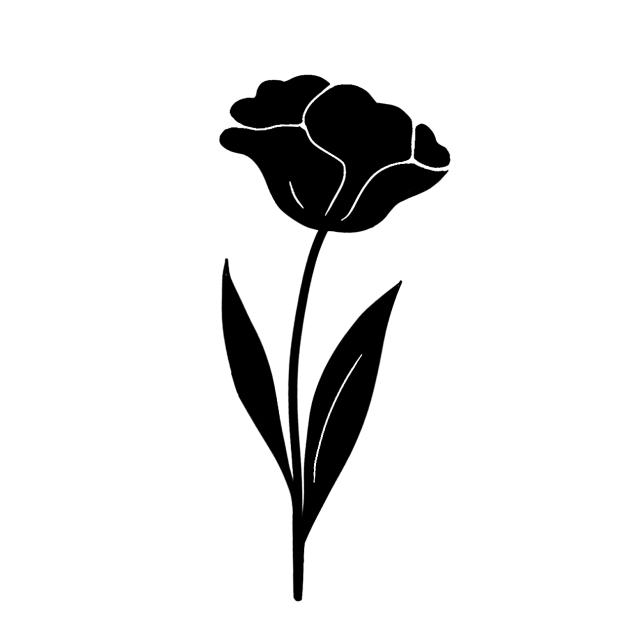 Poppy silhouette