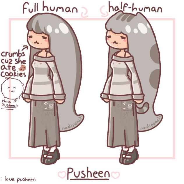 PUSHEEN human vers!!!