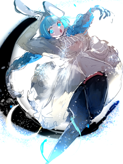 三日月に跳ねる　差分