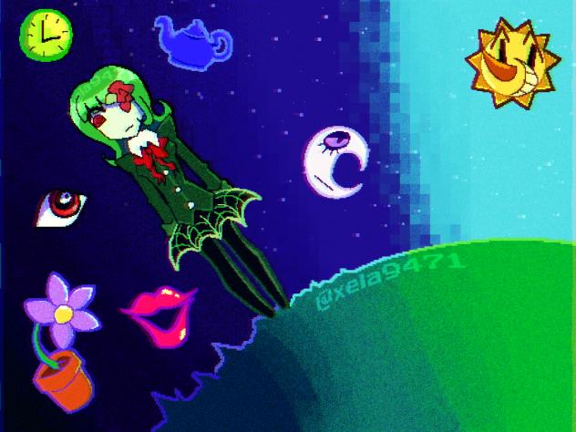 Midori wandering off