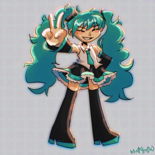 🤍💚🩵MIKU🩵💚🤍