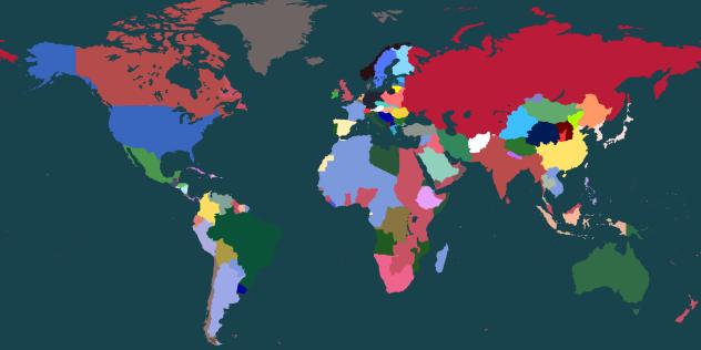 第二次世界大戦map