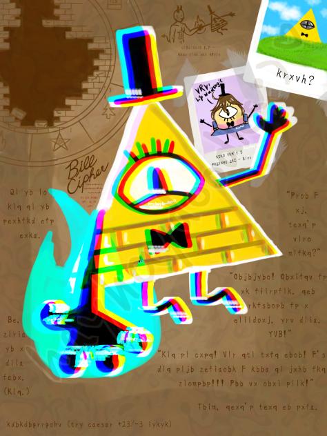 Bill Cipher Fanart!