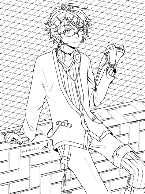 オリジナル１１（塗り絵）