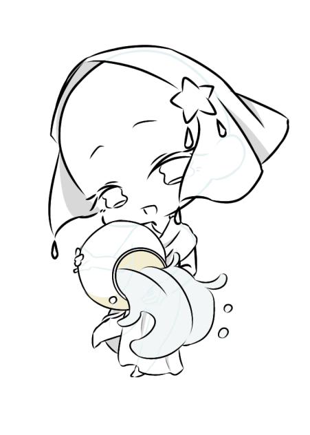 水瓶座ミニキャラ