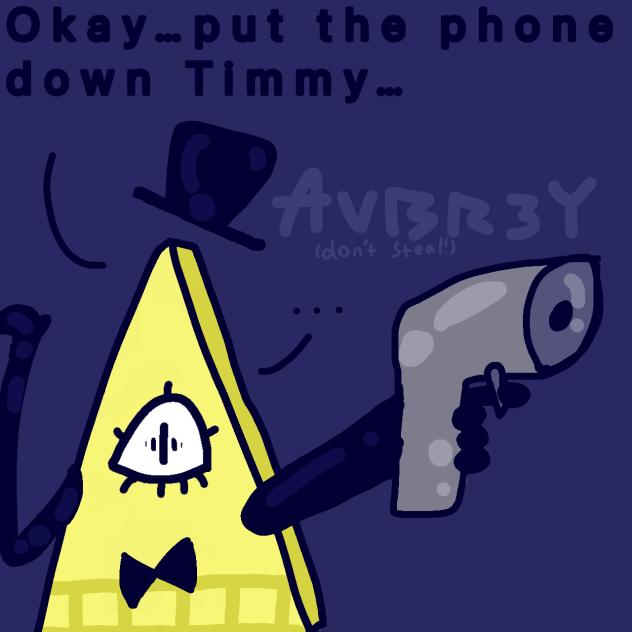 Okay…put the phone down Timmy…
