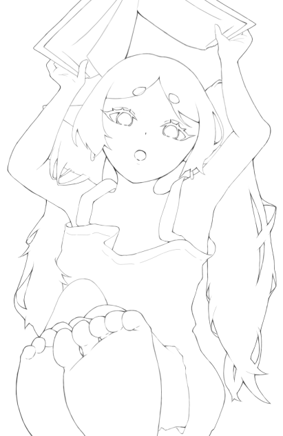 フリーレン　線画