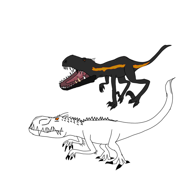 indominus Rex and indoraptor but it CT