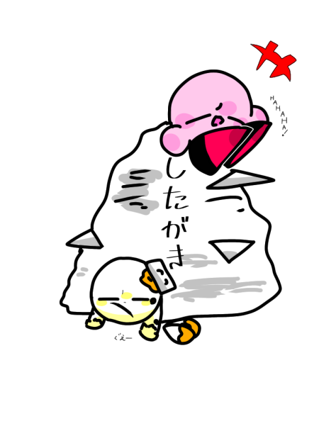 原稿の山と邪魔なほしカビ