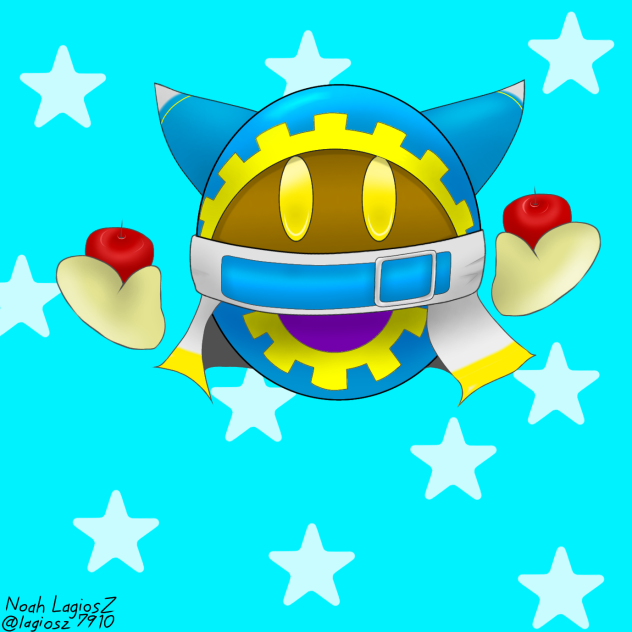 ［イラストメイキング］リンゴを持ってキタヨォ✨