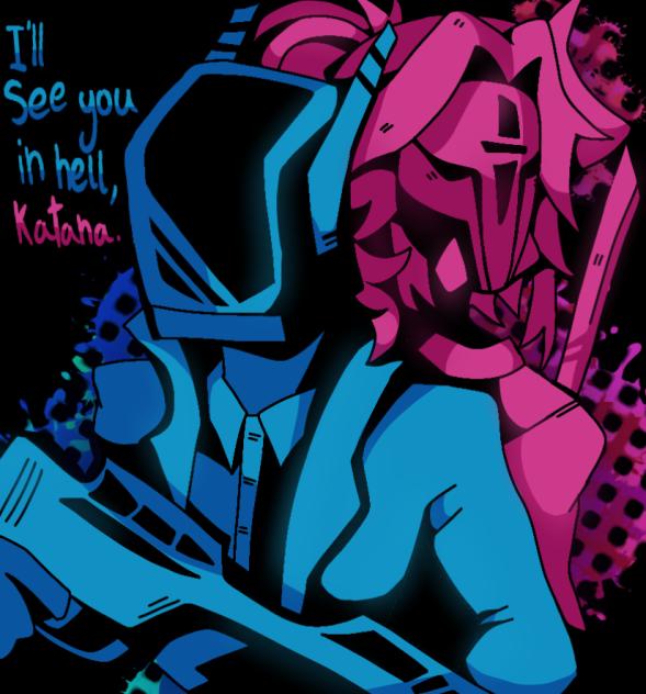 I'll see you in hell, Katana