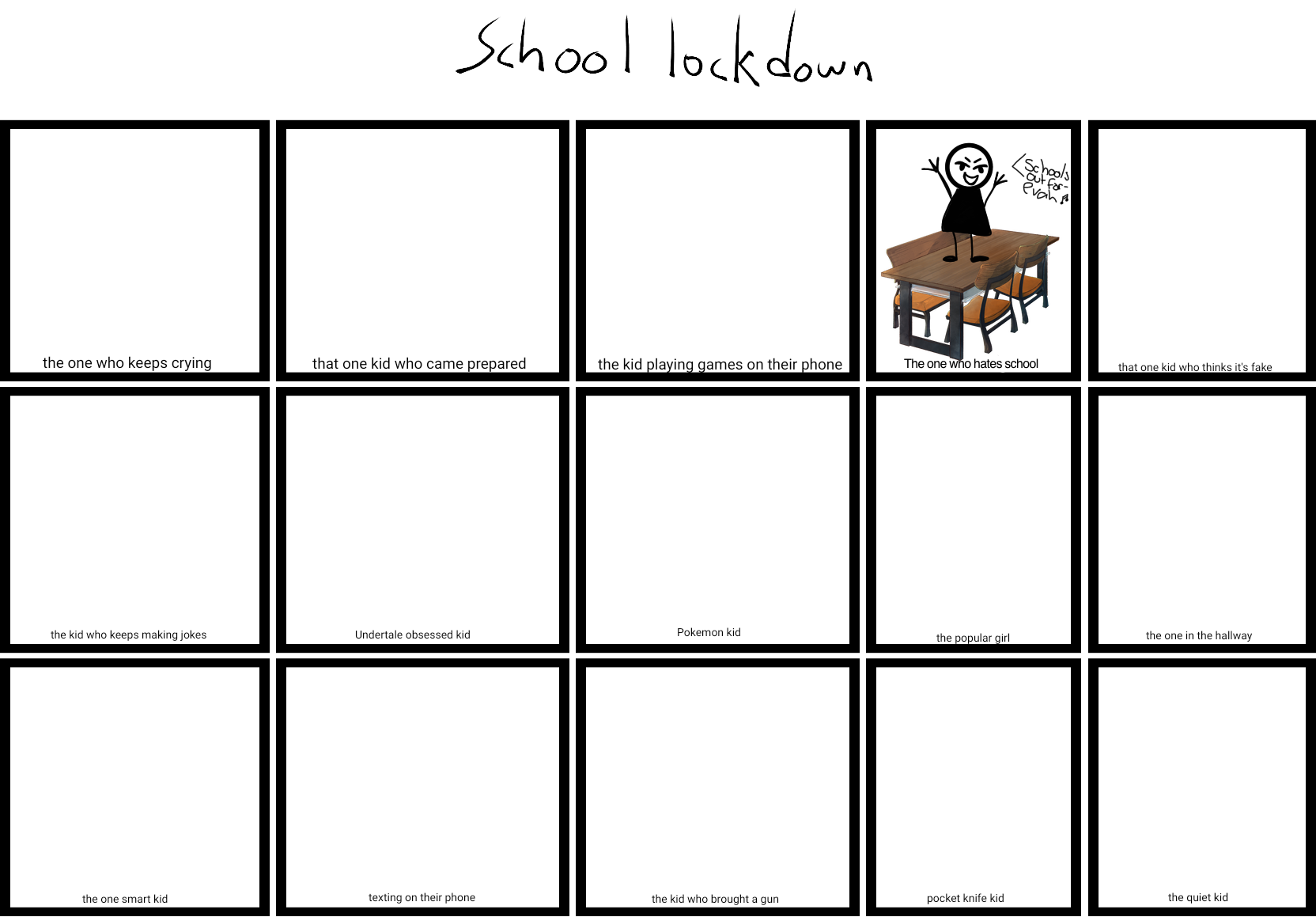 School lockdown collab ibisPaint