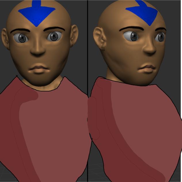 Aang 3d mesh (reupload)
