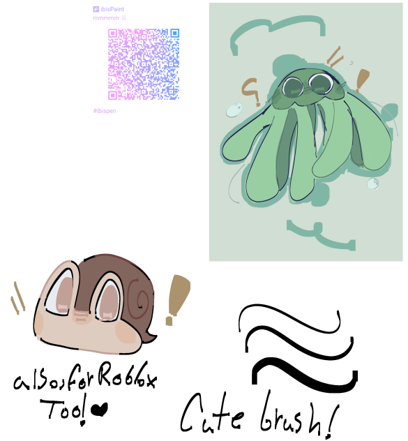 Cute silly brush!! 🪶