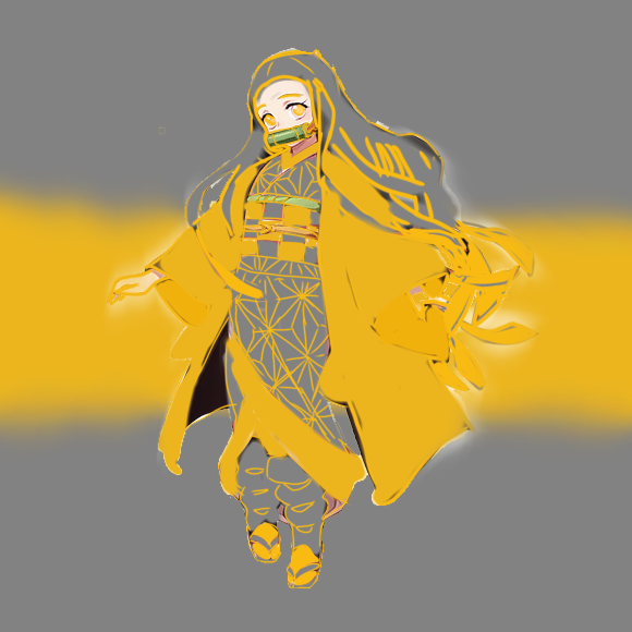 Gold ⚜️& sliver 🪙 Nezuko