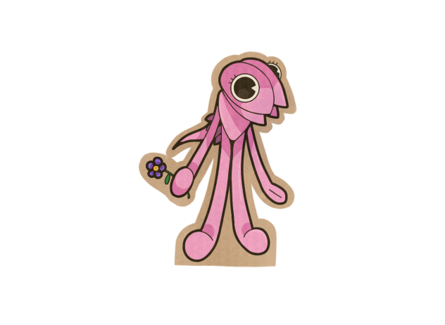 Pink's Cardboard Cutout