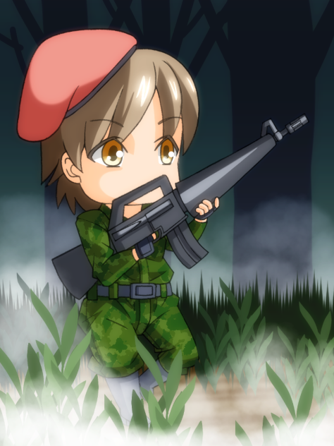レッドベレーちゃん