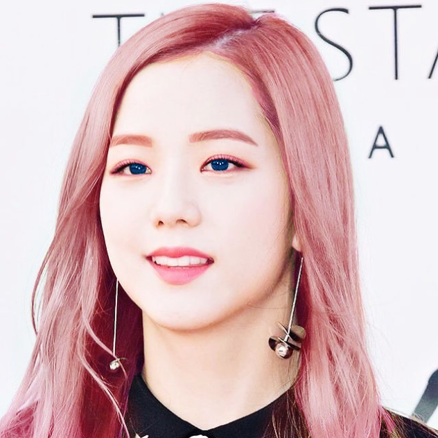 Blackpink Jisoo with Pink hair