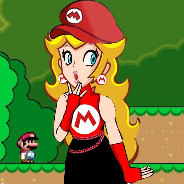 Peach With Thu Merch