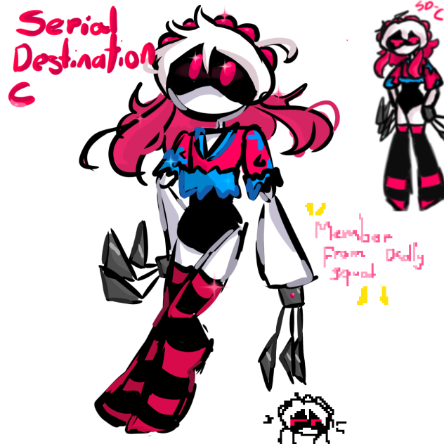 Serial destinaton C