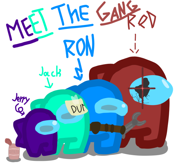 Meet the gang! among us