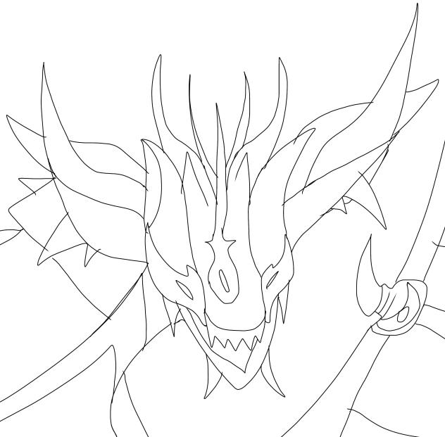 Well umm I drew predaking