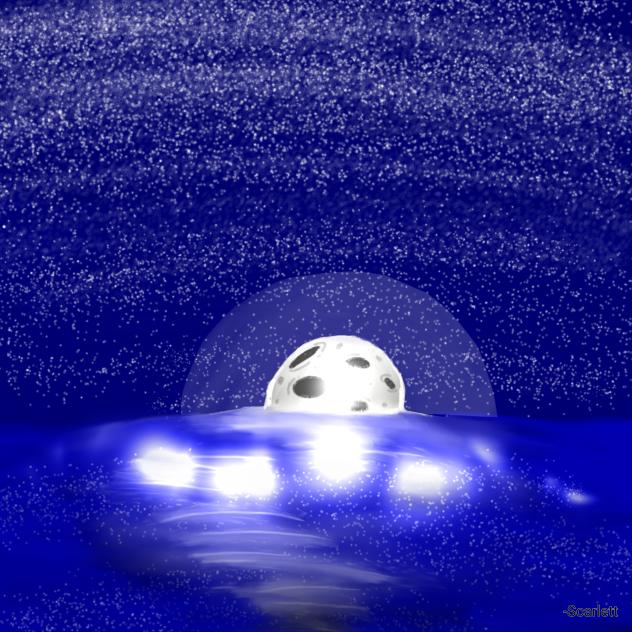 Moonlight gaze