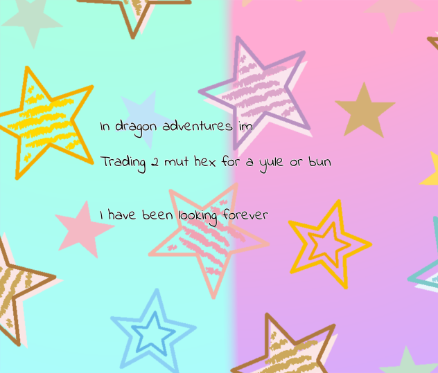 Looking for bun in dragon adventures