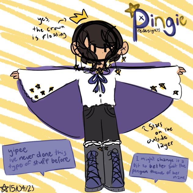 Oc Redesign! (Pingie)