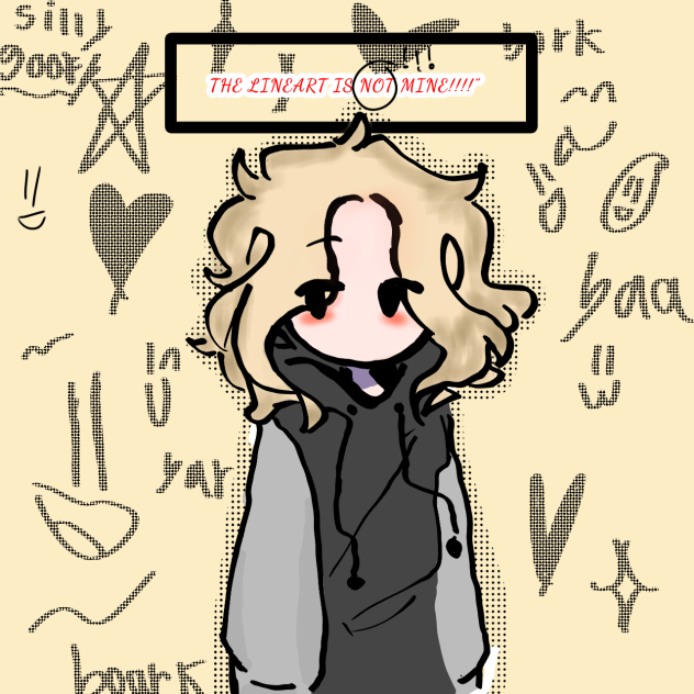 THE LINE ART IS NOT MINE!!!