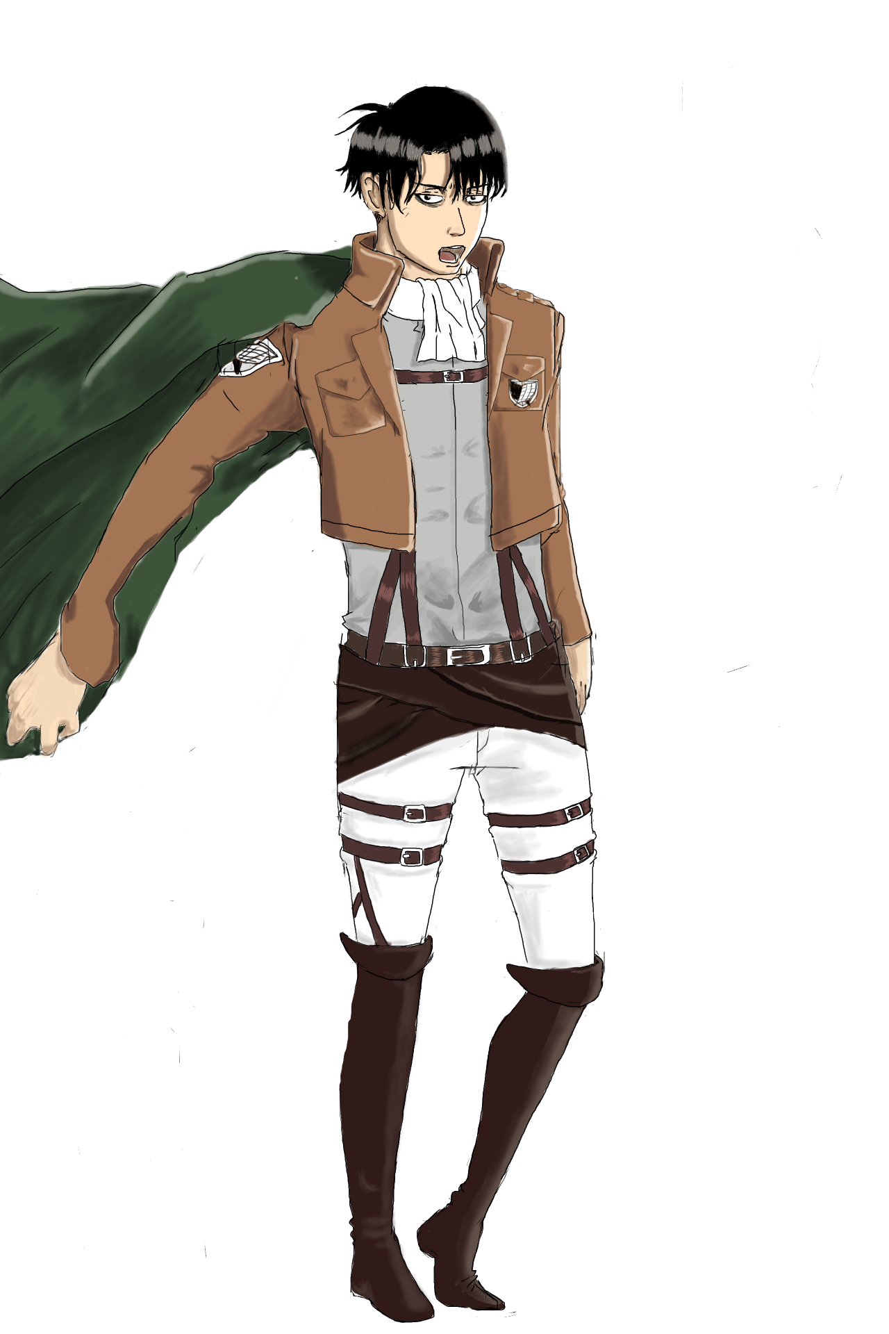 兵長リヴァイ】進撃の巨人 調査兵団 兵長 リヴァイ ガレージキット