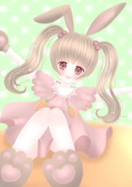 うさぴょん Ibispaint