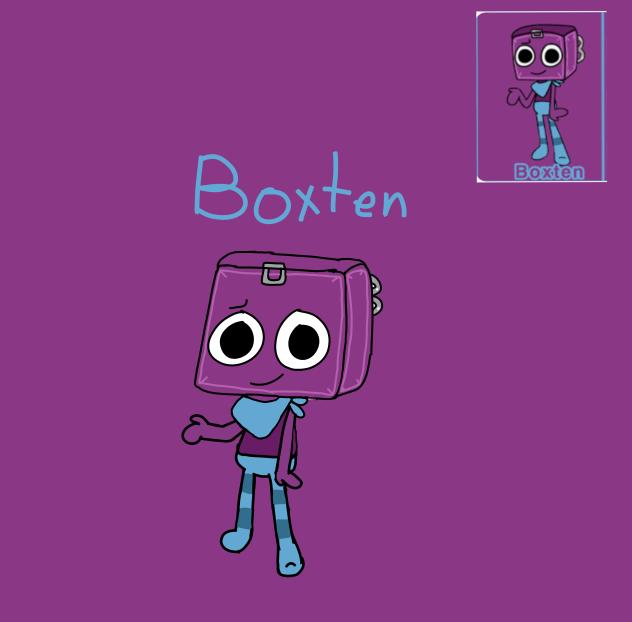 I drawed boxten in dandy’s world