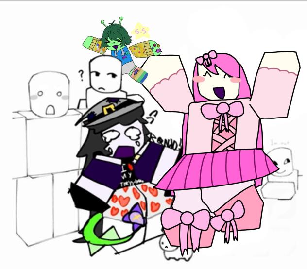 my roblox avatar btw. collab