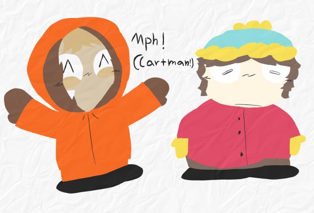 Kenny and Cartman