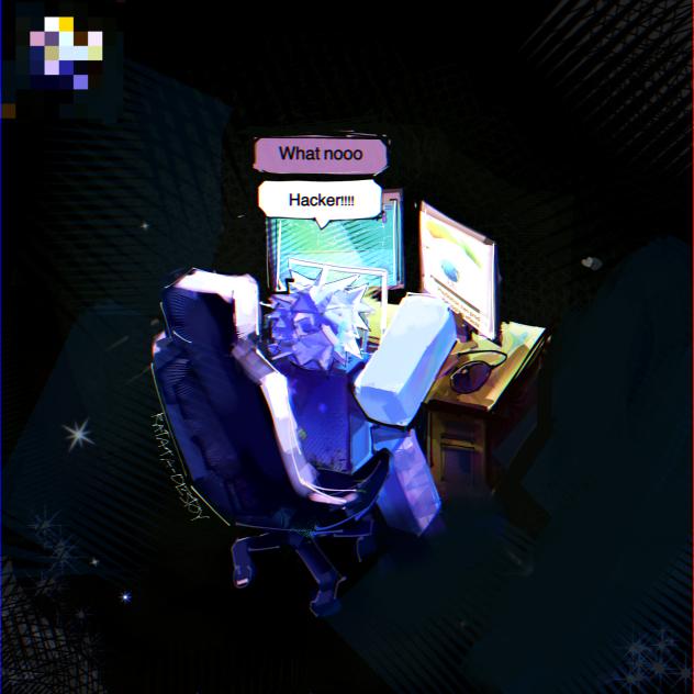 Robloxian in the void losing at roblox