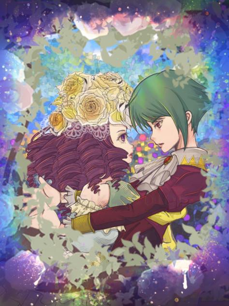 サガフロ アセルス&白薔薇姫