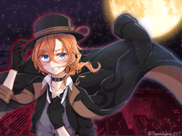 【文スト】中原中也 重力遣い‪°ʚ✞ɞ°‬