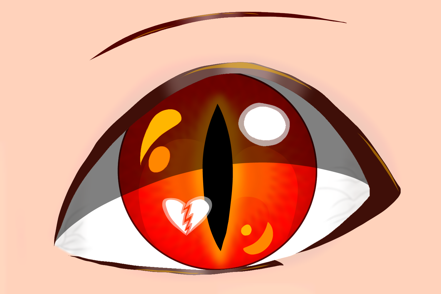 Another demon eye ️‍🔥👁 - ibisPaint