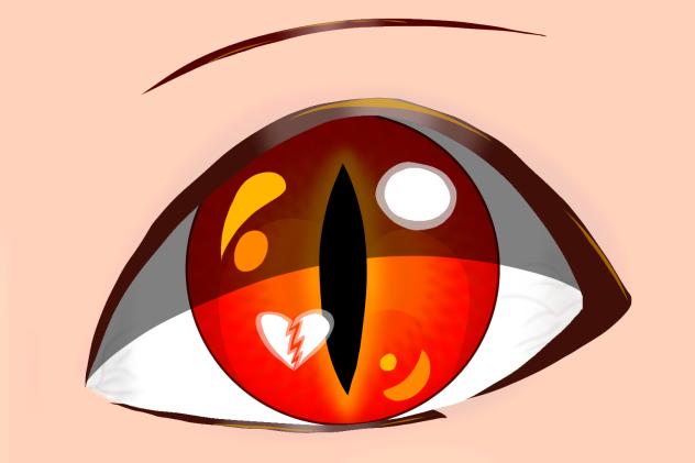 Another demon eye ️‍🔥👁 - ibisPaint