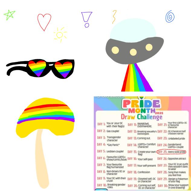 pride art day 25 don't watch time lapse