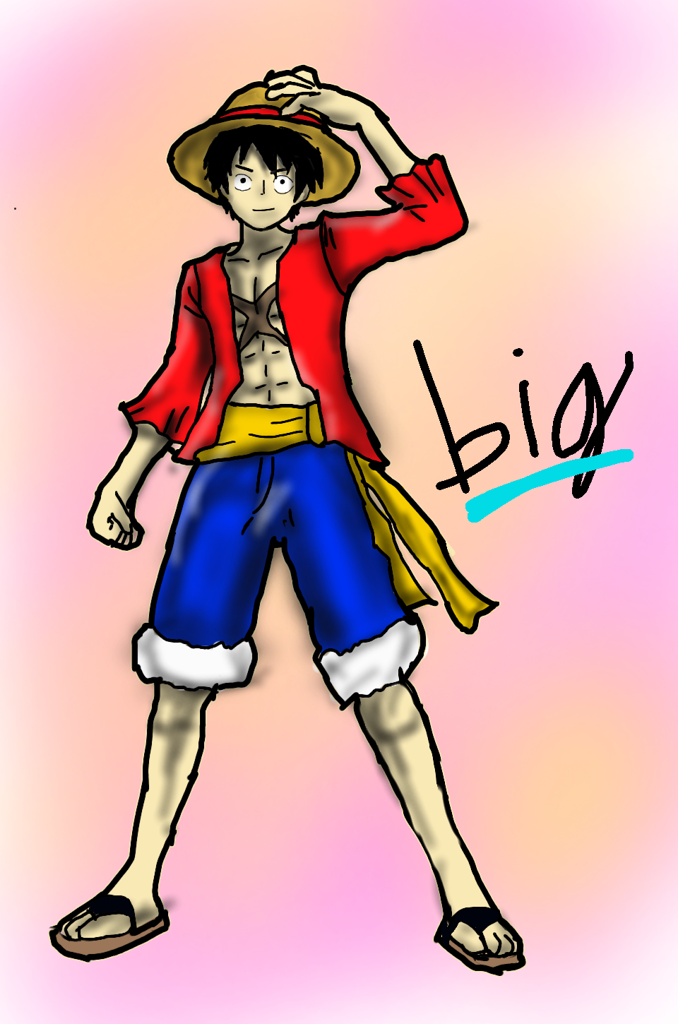 Luffy - ibisPaint