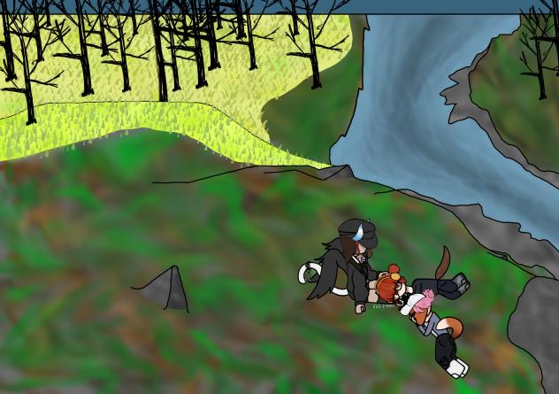 Therians chilling & drawing request 1&2