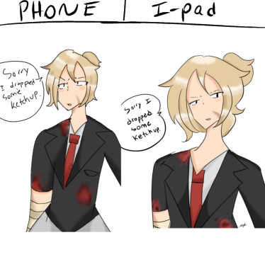 I-pad vs. phone challenge!