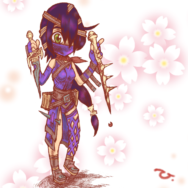 色付きアサシンさん