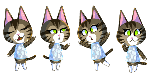 Mia butted her way into AC lol