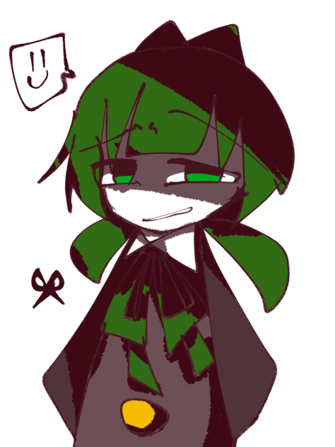 ハサミ顔