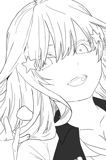 手描きイラスト ＊五等分の花嫁＊中野五月＊